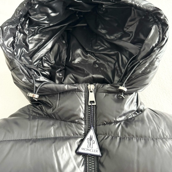 Moncler Black Down Rhin Jacket  Size 1 - Picture 11 of 16